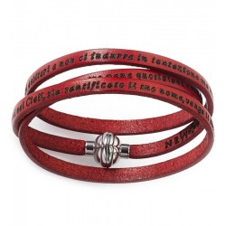 Pulsera Padre Nuestro en Italiano Amen PNIT08