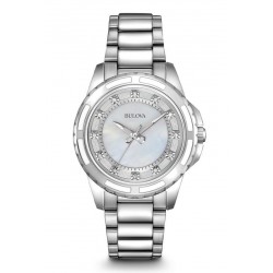 Buy Bulova Ladies Watch Diamonds 96S144 Quartz