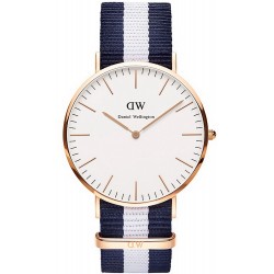 Buy Daniel Wellington Men's Watch Classic Glasgow 40MM DW00100004