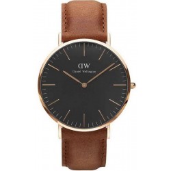 Buy Daniel Wellington Men's Watch Classic Black Durham 40MM DW00100126