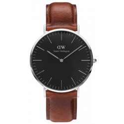 Buy Daniel Wellington Men's Watch Classic Black St Mawes 40MM DW00100130