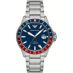 Emporio Armani Steel Men's Watch AR11590 GMT