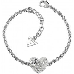 Buy Guess Women's Bracelet Glossy Hearts UBB51492