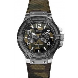 Buy Guess Men's Watch Rigor Multifunction Camouflage W0407G1