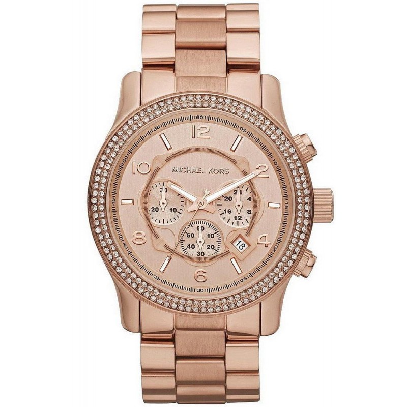 silver michael kors watch for men