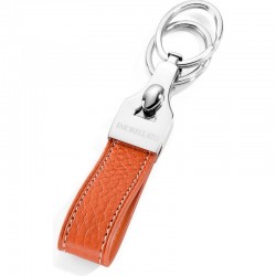 Buy Morellato Men's Keyring SU0619 Orange Leather