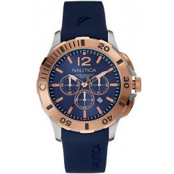 Buy Nautica Men's Watch BFD 101 Dive Style Chronograph NAI19506G