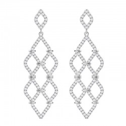 Buy Swarovski Women's Earrings Chandelier Lace 5382358