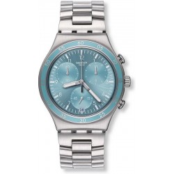 Reloj Swatch Unisex Irony Chrono Clear Water YCS589G