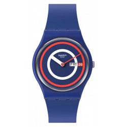 Buy Swatch Unisex Watch Gent Swatch Blue To Basics SO28N703