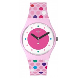 Buy Swatch Womens Watch Gent Blowing Bubbles SO28P109