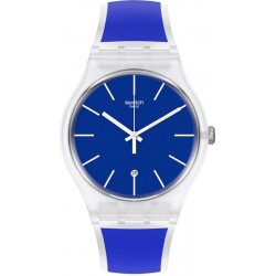 Swatch Unisexuhr New Gent Blue Trip SO29K400