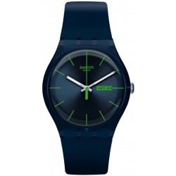 Swatch Unisexuhr New Gent Blue Rebel SO29N704