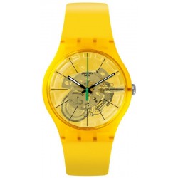 Swatch Unisexuhr New Gent Bio Lemon SUOJ108