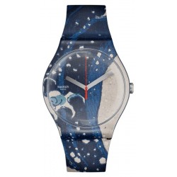 Swatch Uhr The Great Wave by Hokusai & Astrolabe SUOZ351