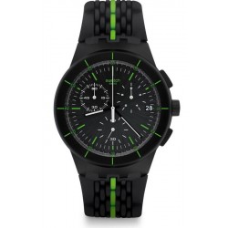Buy Swatch Men's Watch Chrono Plastic Laser Track SUSB409