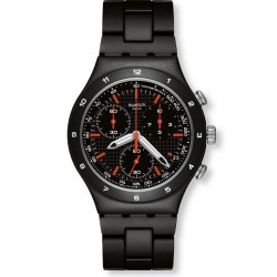 Reloj Swatch Hombre Irony Chrono Black Coat YCB4019AG