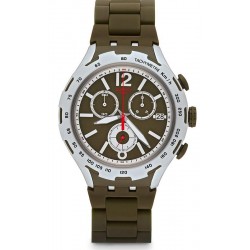 Swatch Herrenuhr Irony Xlite Green Attack Chronograph YYS4022AG