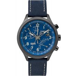 Buy Timex Men's Watch Intelligent Quartz Fly-Back Chronograph T2P380